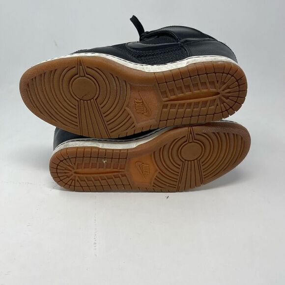 Nike Black Dunk Sky High Essential Mesh Hidden Wedge Sneaker Shoes Size 8 - Picture 5 of 7